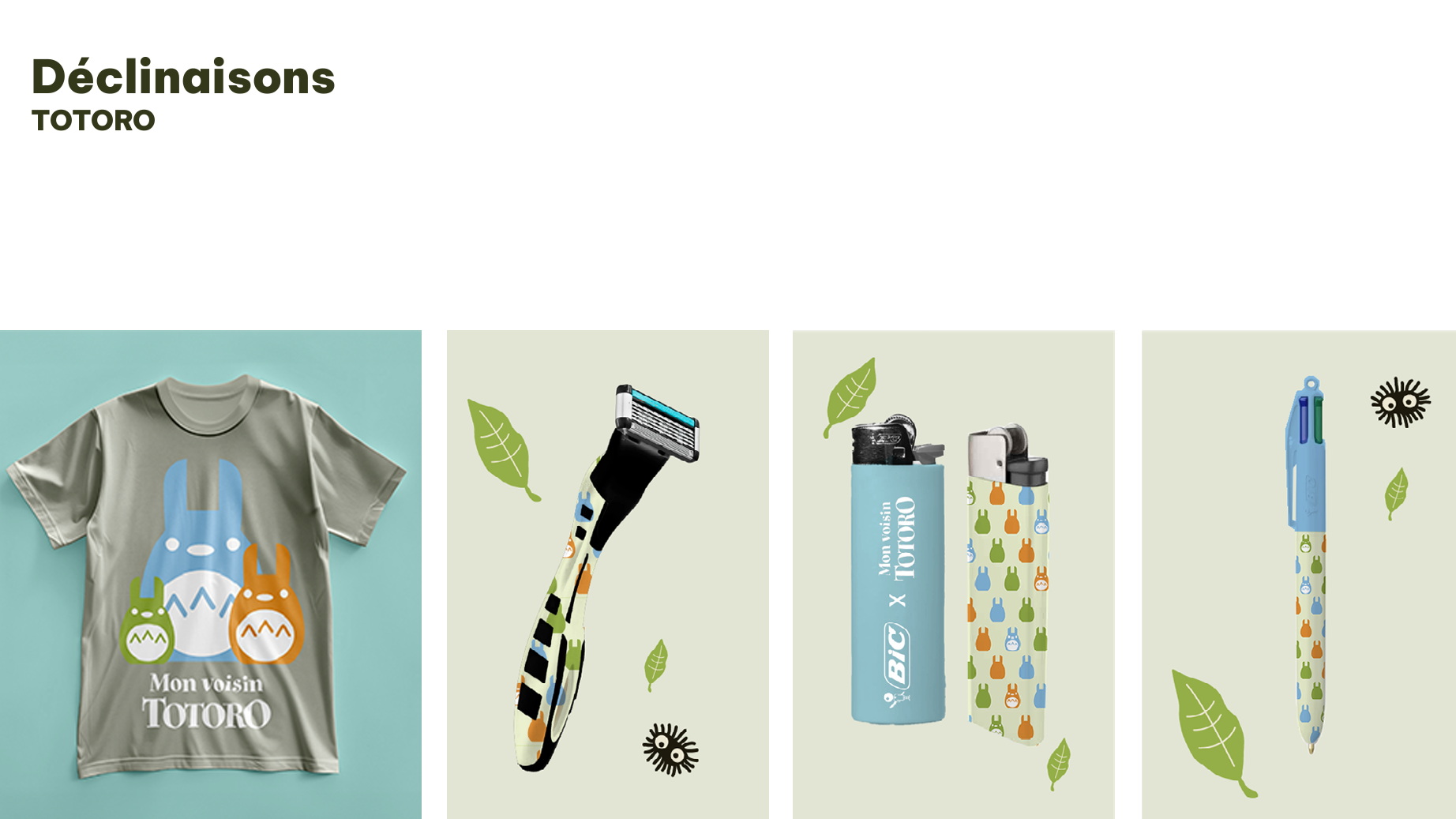 déclinaisons du motif