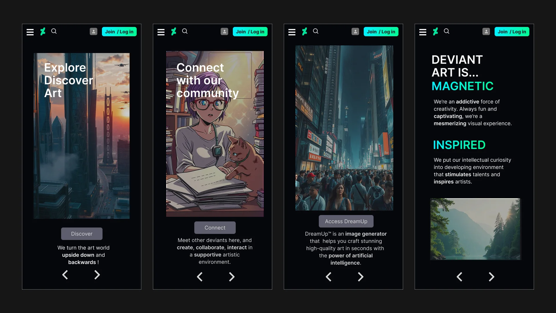 vue d'ensemble maquette site