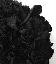 objet projet noir en tissu