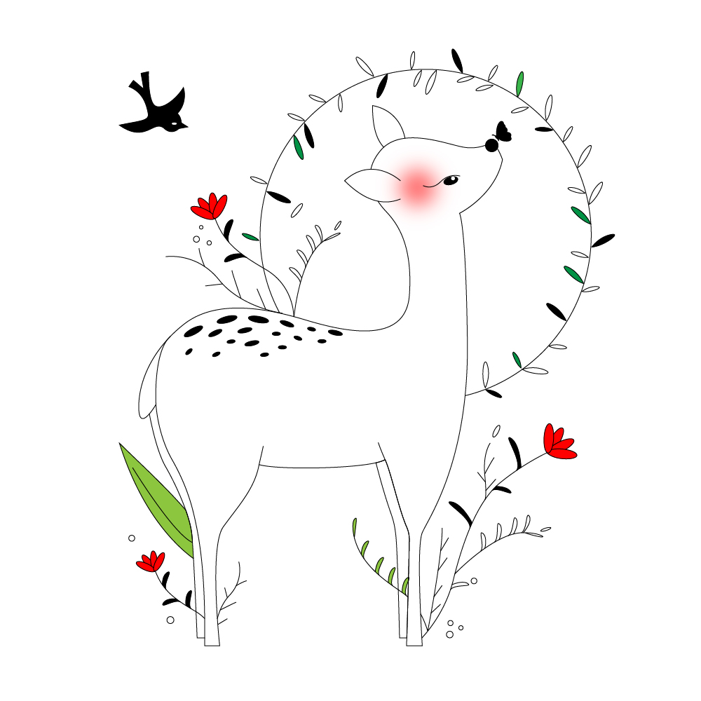biche illustration