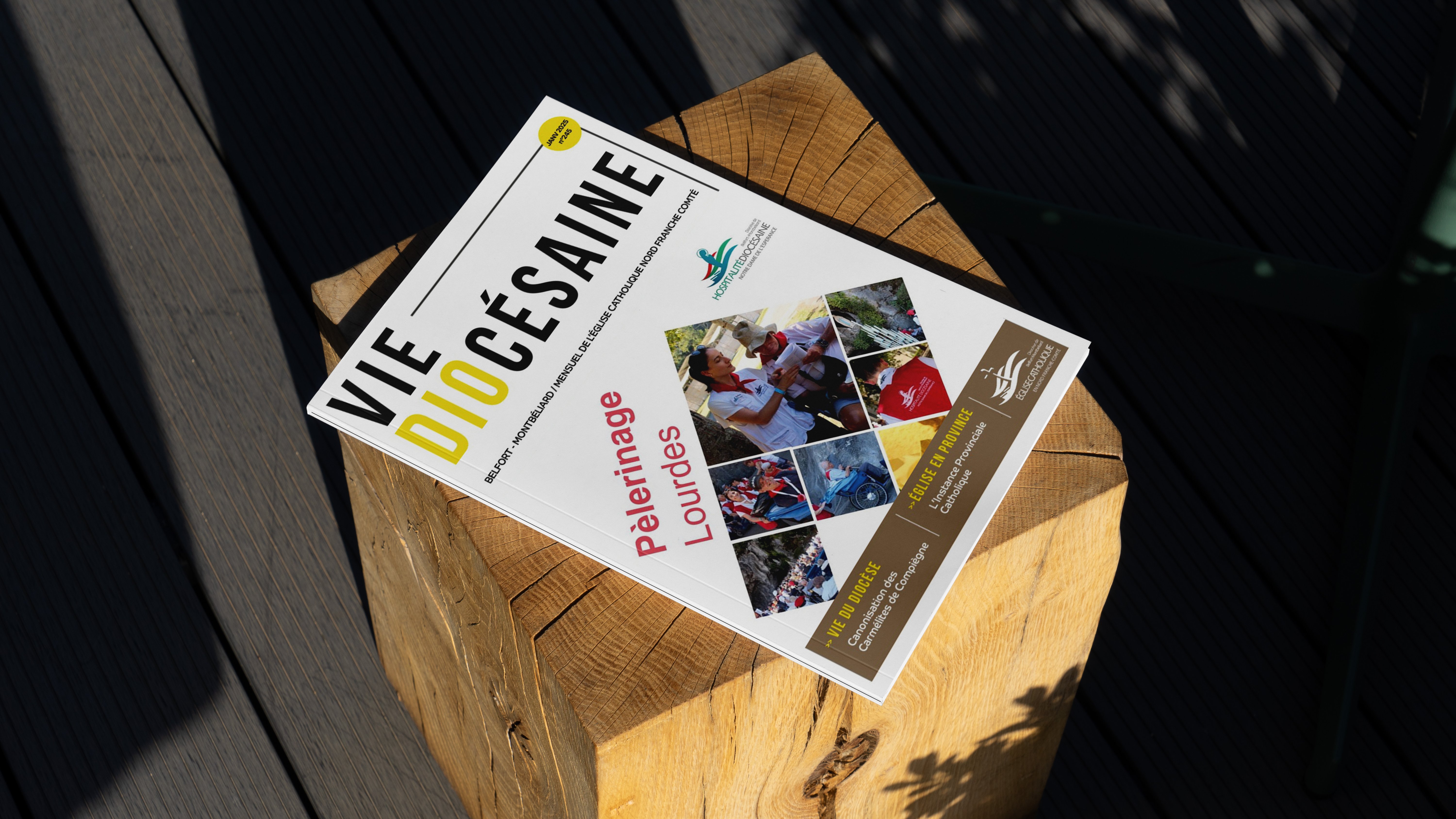 magazine pélerinage à lourdes