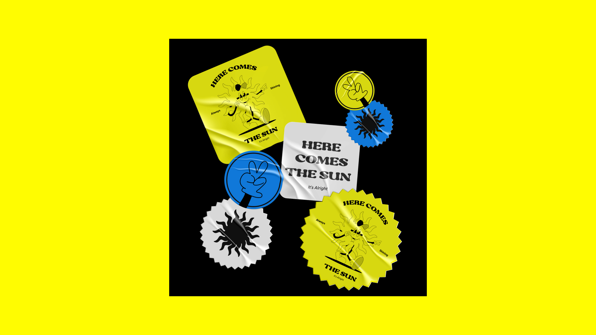 stickers qui reprend les éléments de la mascotte