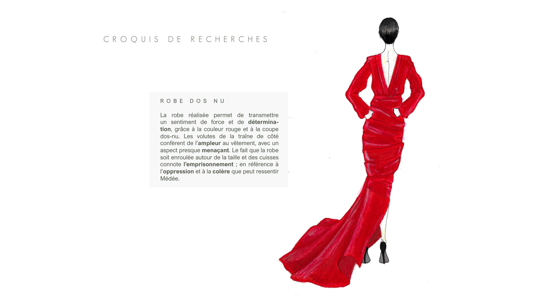 croquis de recherche