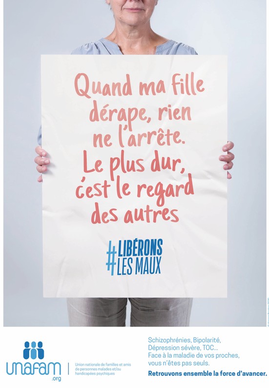 affiche unafam sur le regard des autres et le trouble